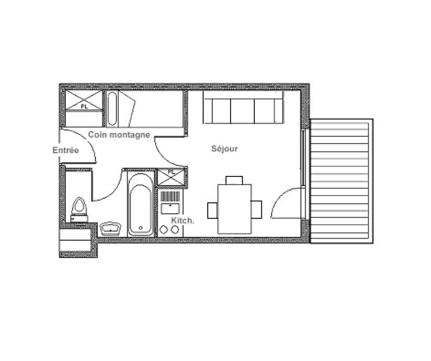 Residence Median - Studio Renove - Proche Des Pistes - Balcon Mae-1764 圣马丁德贝尔维尔 外观 照片